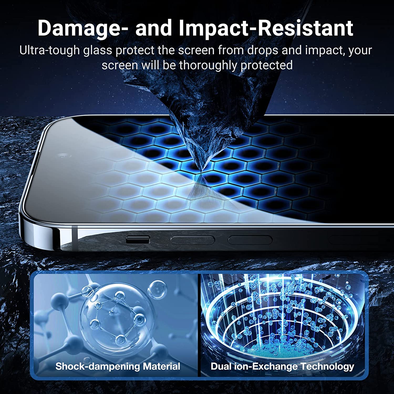 Verre trempé iPhone 6 - Protection d'écran DIAMOND HD