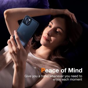 Coque  de protection pour iPhone 13 avec béquille en métal Noir - Torras MarsClimber (UPRO Matte) – Image 4