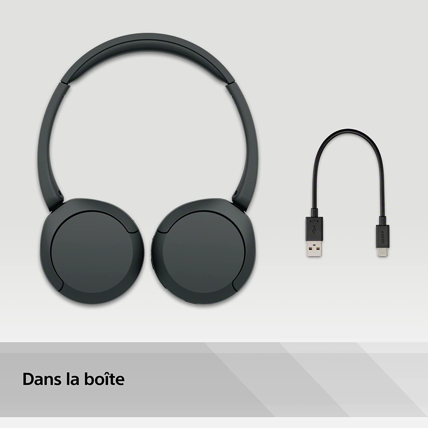 Casque Bluetooth sans Fil, Multipoint, Micro intégré – jusqu’à 50 Heures d’autonomie et Charge Rapide – Noir – Sony WH-CH520 7