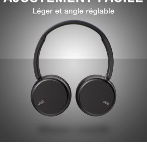 Casque sans Fil Supra-aural - 3 Modes Sonores (Basse - Clair - Normal) - 35 H D'autonomie - Noir - JVC – Image 3