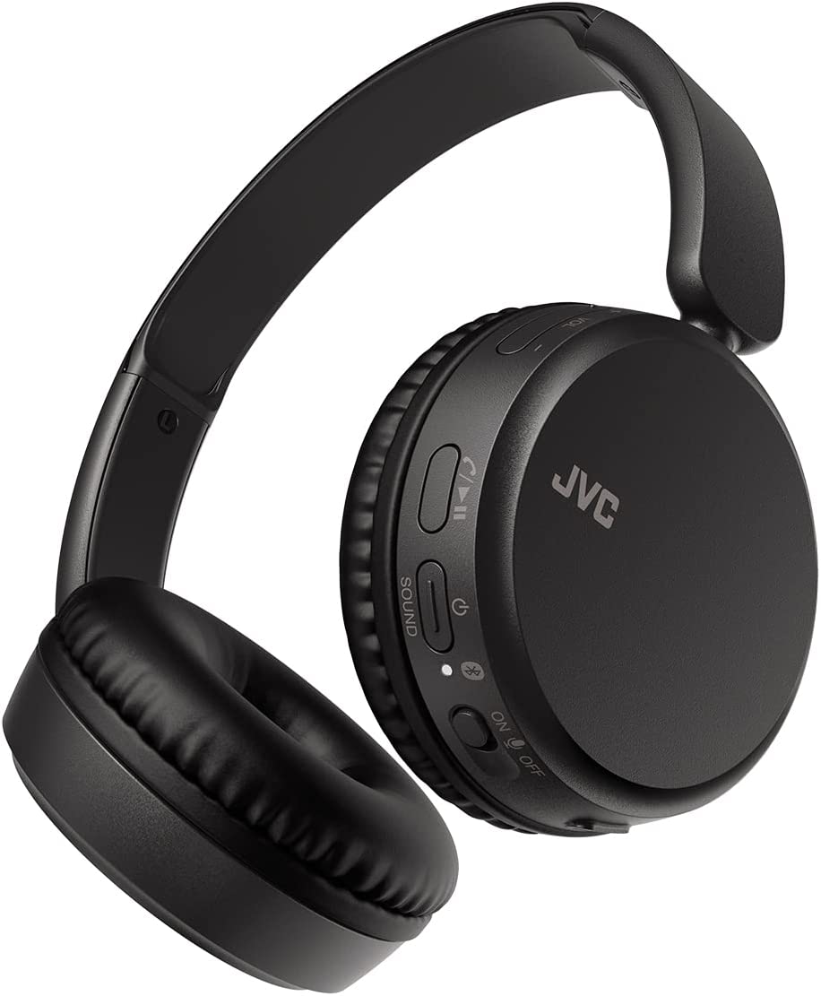 Casque sans Fil Supra-aural, 3 Modes sonores(Basse, Clair, Normal), 35H d’autonomie, Léger, Structure pivotante et Pliable à Plat, Connexion Multipoint, Bluetooth – JVC – HA-Z37W-B (Noir) 6