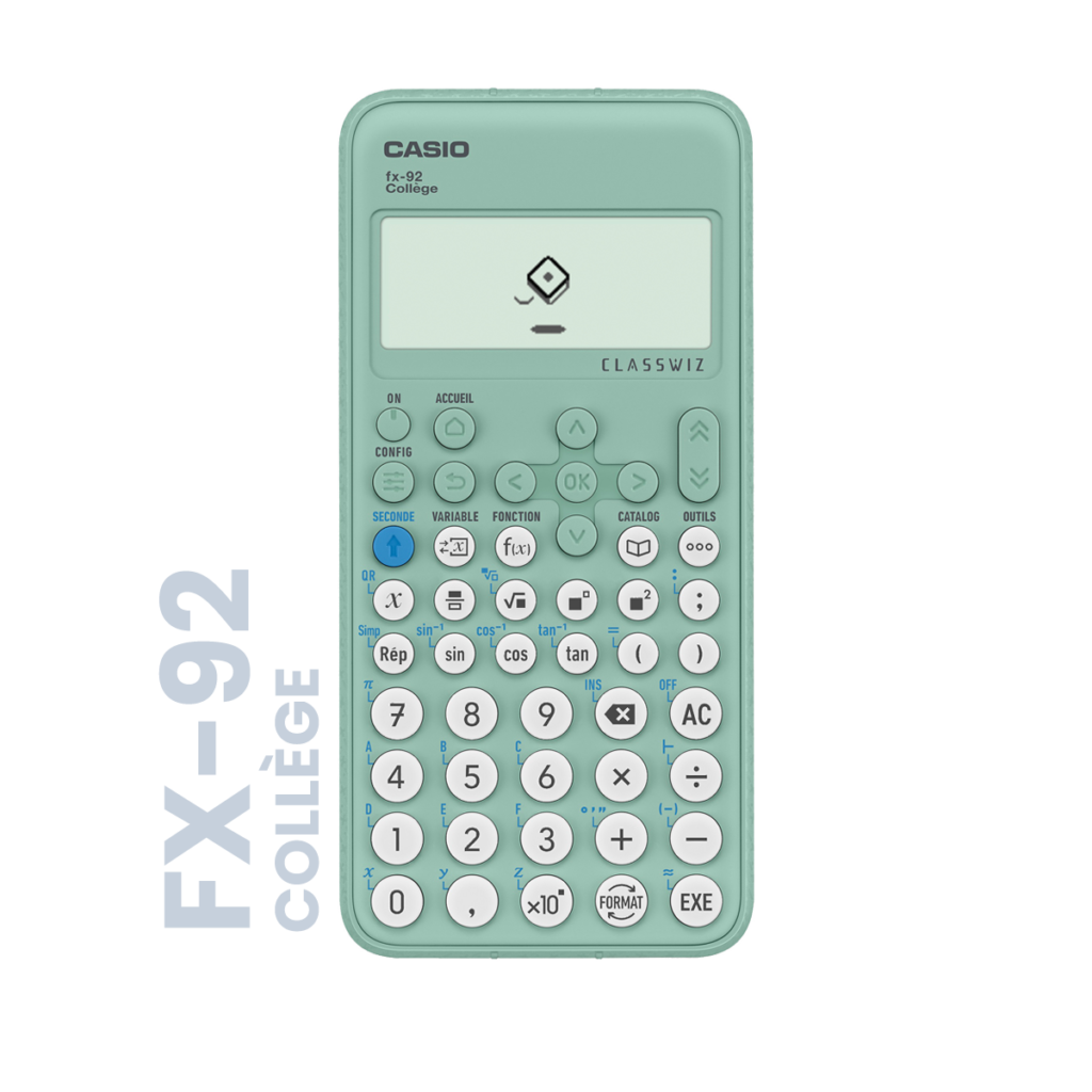 Calculatrice Scolaire Casio FX-92 collège classwiz Engineering Scientifique Verte 6