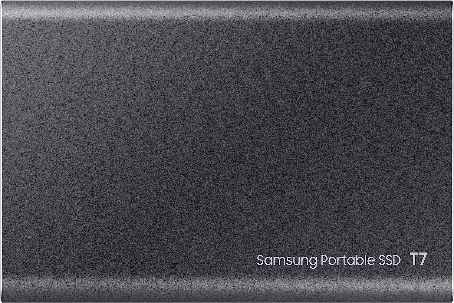 Disque SSD externe portable 1 To – USB 3.2 – Sécurisation par mot de passe – 1050 Mo par s – Samsung T7 MU-PC1T0T, WWSamsung T7 MU-PC1T0T, WW 2