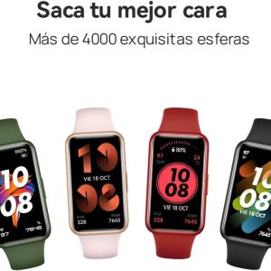 Smartwatch Surveillance de la Santé et du Fitness - Écran Ultra Fin sans Cadre - Autonomie 2 semaines  - 96 Modes D'entraînement -  Band 7 - Noir - HUAWEI – Image 5