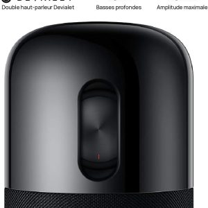 Sound X Bluetooth Enceinte - Double Woofers Devialet - Basses Profondes 40Hz - 6 Tweeters à 360° - Partage Audio via Huawei Share OneHop - Starry Night - HUAWEI – Image 3