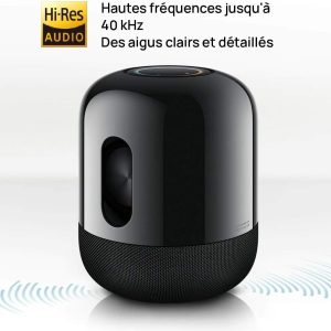 Sound X Bluetooth Enceinte - Double Woofers Devialet - Basses Profondes 40Hz - 6 Tweeters à 360° - Partage Audio via Huawei Share OneHop - Starry Night - HUAWEI – Image 6