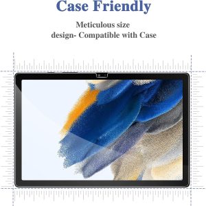 Verre Trempé (film protection d'écran) pour Samsung Galaxy Tab A8 10,5" 2021-  SM-X200 - X205 - Haute Définition - 9H Dureté - Anti Rayures - Lot de 2 - Gerutek – Image 9