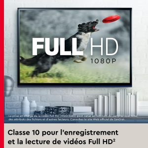 Carte Mémoire Ultra microSDXC UHS-I 256 Go + Adaptateur SD, avec jusqu'à 150 Mo/s - Classe 10 - U1 - homologuée A1 - SanDisk – Image 5