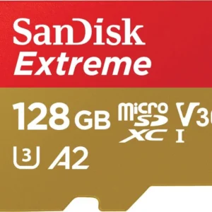 Carte microSD 128 Go SanDisk Extreme U3 V30 A2