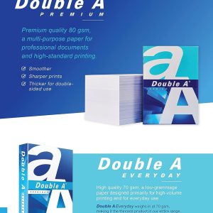 Rame de Papier A4 80g - 500 feuille - Double A – Image 6