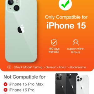 Coque Guardian Series mate antichoc pour iPhone 15 - Torras – Image 2