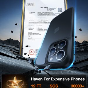 Coque Guardian Series mate antichoc pour iPhone 15 Pro Max - Torras – Image 9