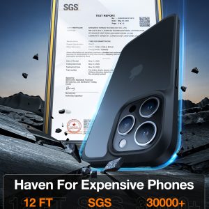 Coque Guardian Series mate antichoc pour iPhone 15 Pro Max - Torras – Image 7