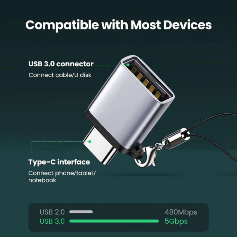 Adaptateur USB C vers USB 3.0 femelle – UGREEN – 1