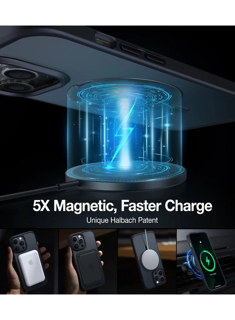 Charge Rapide et Magnétique – Coque iPhone Torras UPRO Ostand avec Brevet Halbach