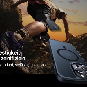 Coque Guardian Series mate antichoc pour iPhone 15 Pro Max avec Magsafe  Noir - Torras – Image 4
