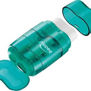 Taille crayon écolier 2 trous avec gomme, couleurs aleatoires - Maped – Image 2