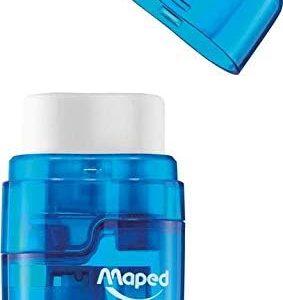 Taille crayon écolier 2 trous avec gomme, couleurs aleatoires - Maped – Image 4