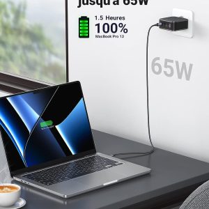 Chargeur rapide 65W 4 Ports avec GaN Tech - Ugreen – Image 2