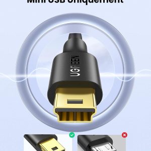 Câble USBA 2.0 vers Mini B Charge et Sync - Ugreen – Image 2