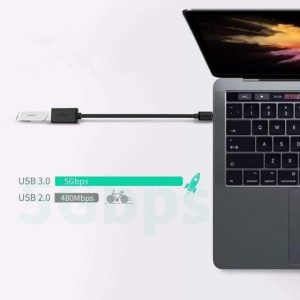 Adaptateur Type-C vers USB 3.0 Converter Noir 150mm - Ugreen – Image 6
