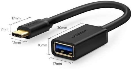UGREEN Type-C USB 3.0 Converter Adapter Black 150mm – 6