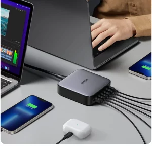 Chargement simultané de 6 appareils avec le chargeur Nexode 200W