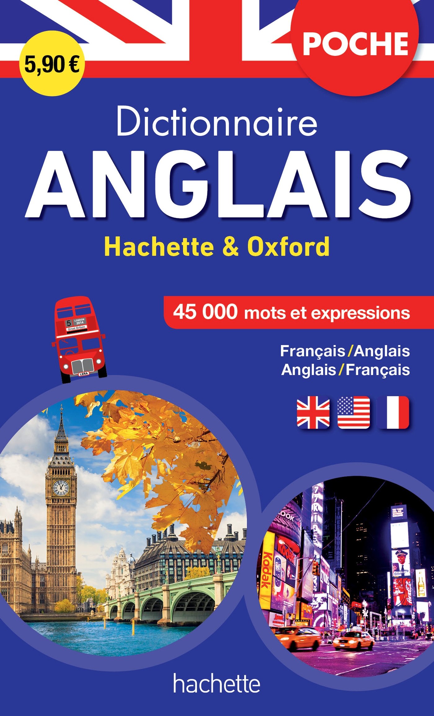 Dictionnaire Poche Hachette Oxford - Bilingue Anglais Broché – 7 juin 2017