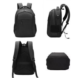 Sac à dos professionnel et pour élève - Noir, Gris, Bleu - SKV – Image 4