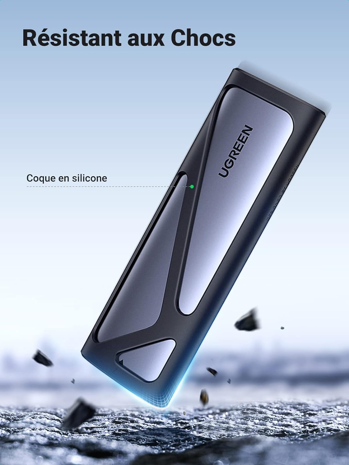 Boîtier SSD M.2 NVME SATA USB 3.2 – UGREEN 9