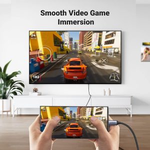 Cable 4K UHD USB-C vers HDMI,  1.5m, noir - Ugreen – Image 2