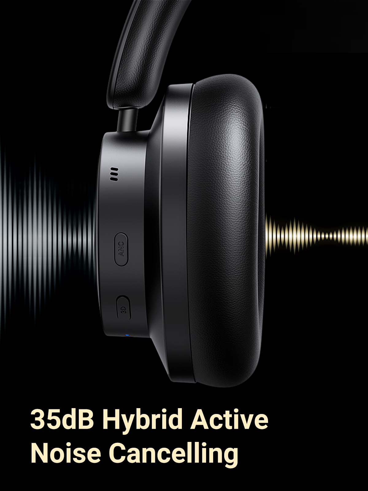 Casque HiTune Max 3 sans Fil Hybride avec Annulation Active du Bruit de 60 Heures, Audio Spatial 3D, détection Automatique – UGREEN 7