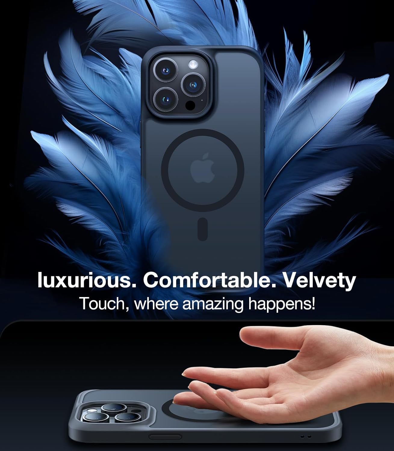 Coques Torras pour iPhone avec Design Plume et Interaction Humaine