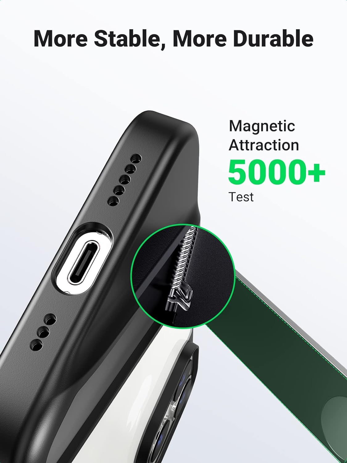 Stabilité et Durabilité – Coque UGREEN iPhone 14 Pro Max