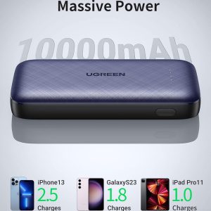 Batterie 10000mAh, 20W – Ugreen avec petite taille et grande puissance