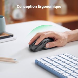Souris Bluetooth silencieuse ergonomique - Ugreen – Image 5