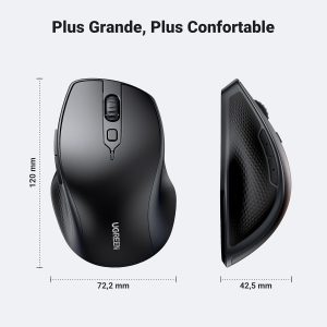 Souris Bluetooth silencieuse ergonomique - Ugreen – Image 2