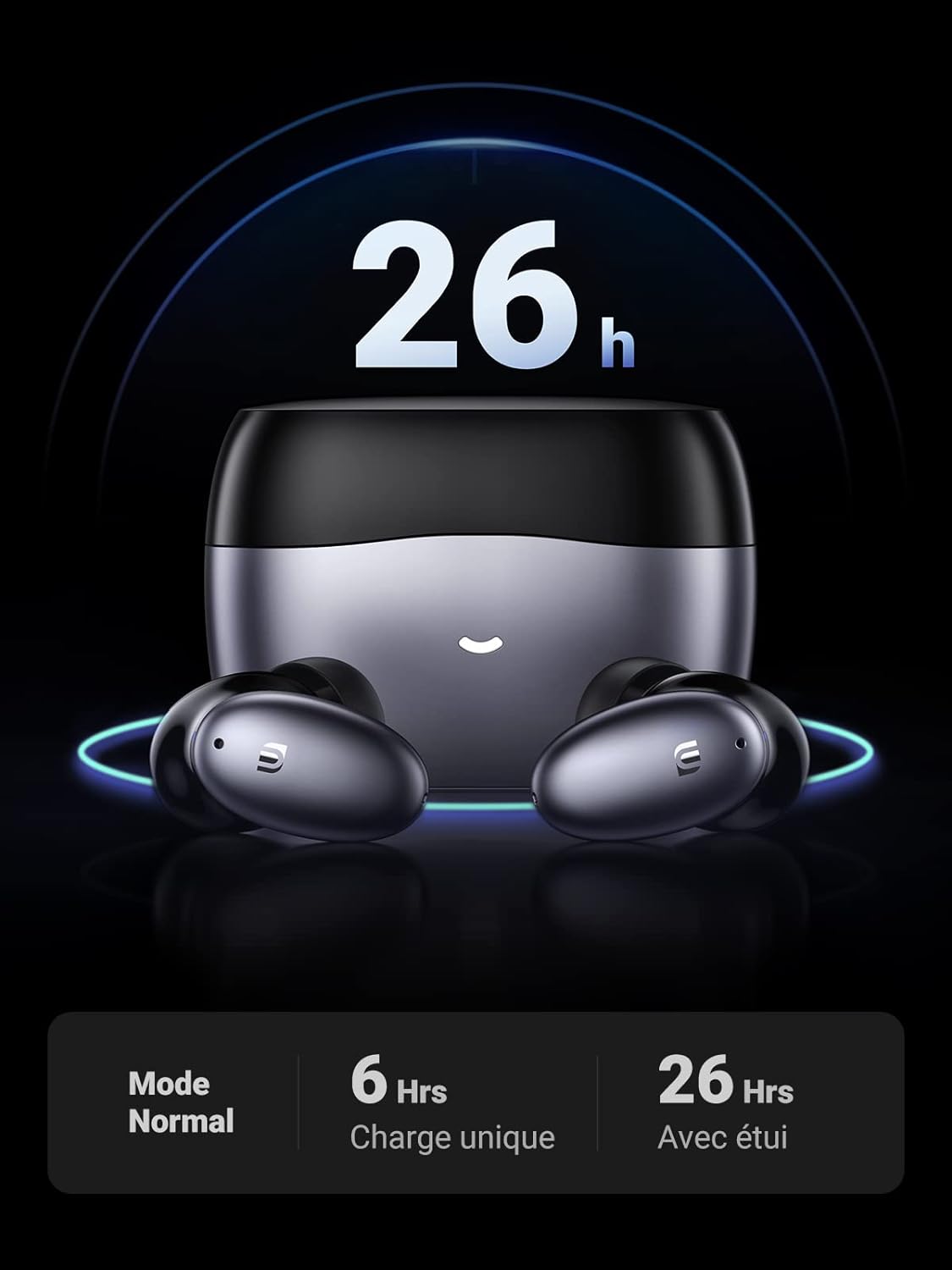 UGREEN HiTune X6 True Hybrid Active Noise-Cancelling Earbuds – 4