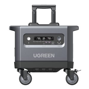 Station électrique portable PowerRoam 2200, FePO4 2048 Wh avec capacité extensible à 12 000 Wh, 6 prises CA 2400 W - Ugreen – Image 9