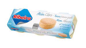 Thon pâle naturel – Ribeira – 3 x 80 g