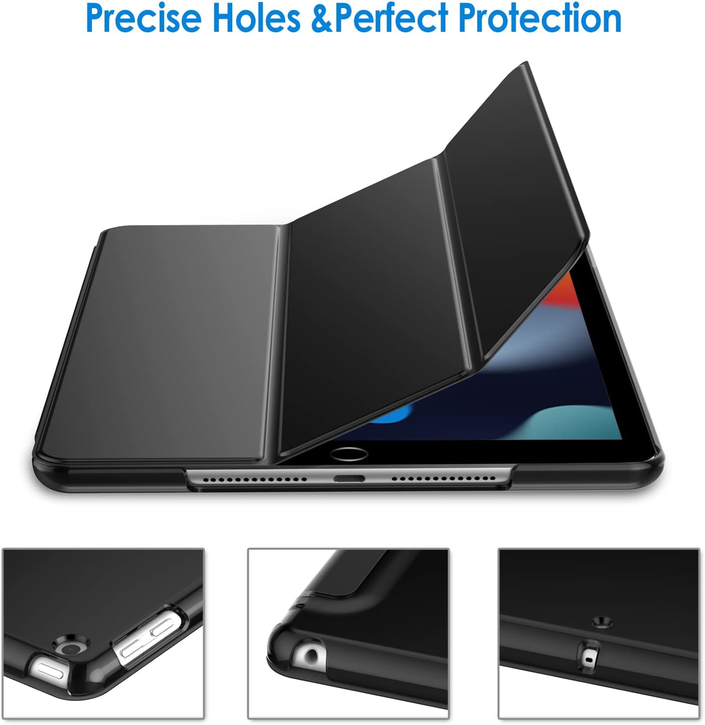 JETech Coque pour iPad 10,2 Pouces (Modèle 2021, 2020, 2019, 9ème, 8ème, 7ème Génération) 3