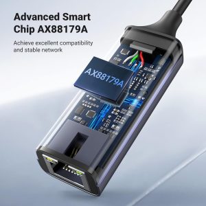 Adaptateur USB 3.0 vers RJ45 en Aluminium  - Ugreen – Image 6