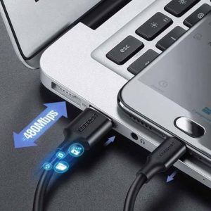 Cable USB 3.0 vers Micro USB 2.4A  2m, Noir - Ugreen – Image 5
