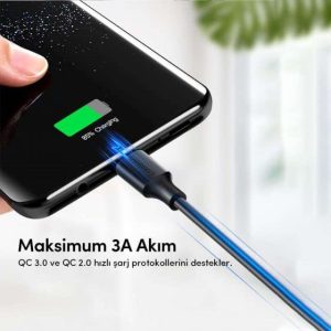 Cable Cabo USB vers USB C 3A 1M Preto - Ugreen – Image 4