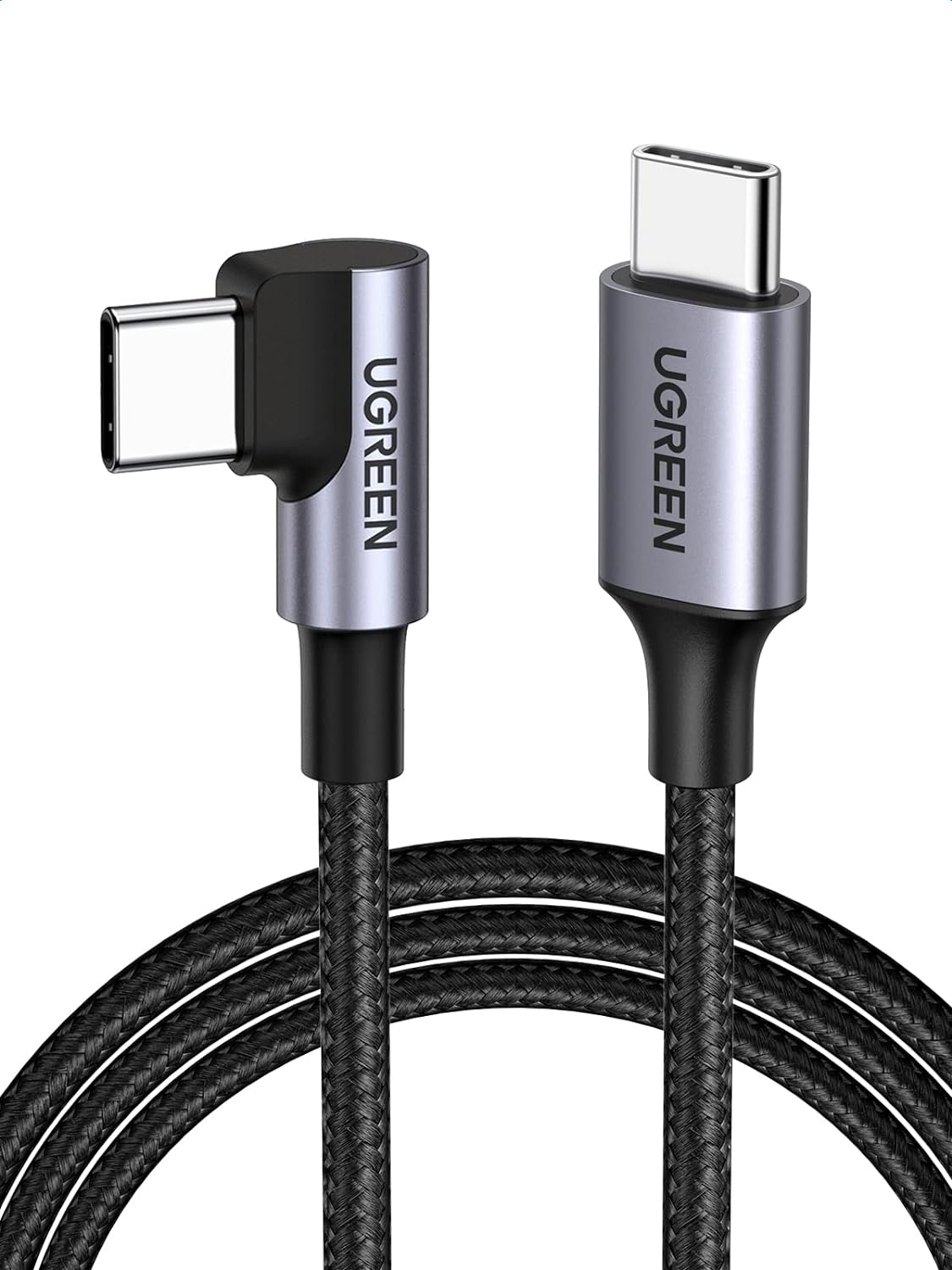 Cable usb-c vers usb-c 90 degré 2m – UGREEN