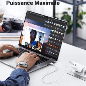 Chargeur rapide 65W 3 ports - Ugreen – Image 7