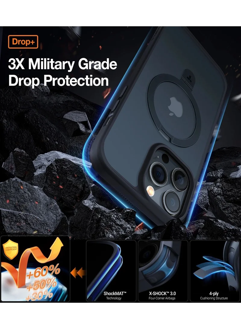 Protection Antichoc Avancée pour iPhone 15 Pro Max – Coque Torras UPRO Ostand