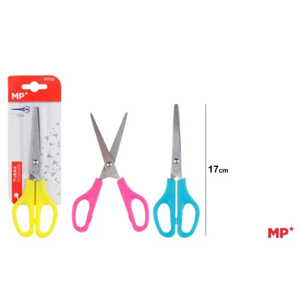 Ciseaux scolaires bout rond 17 cm - Madid Papel