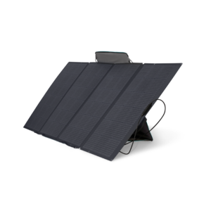 Panneau solaire portable de 400W inclus dans le Kit solaire Ecoflow.