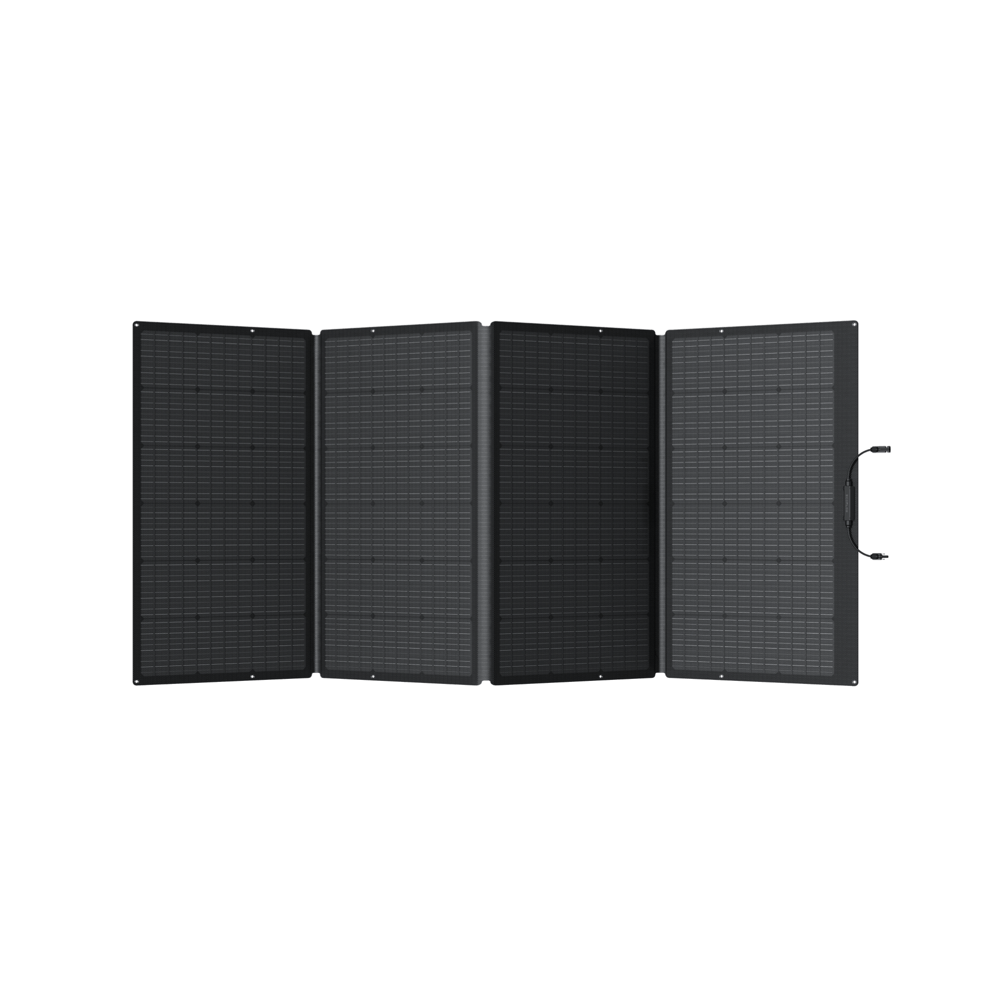 Panneau solaire portable 400W EcoFlow déplié